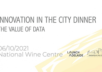 Innovation in the City Dinner – The Value of Data